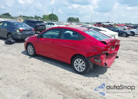 2021 Hyundai Accent Se from USA, damaged, VIN 3KPC24A68ME148864